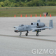 Illustration for article titled A10 RC Model vs the Real Thing at Top Gun 2008